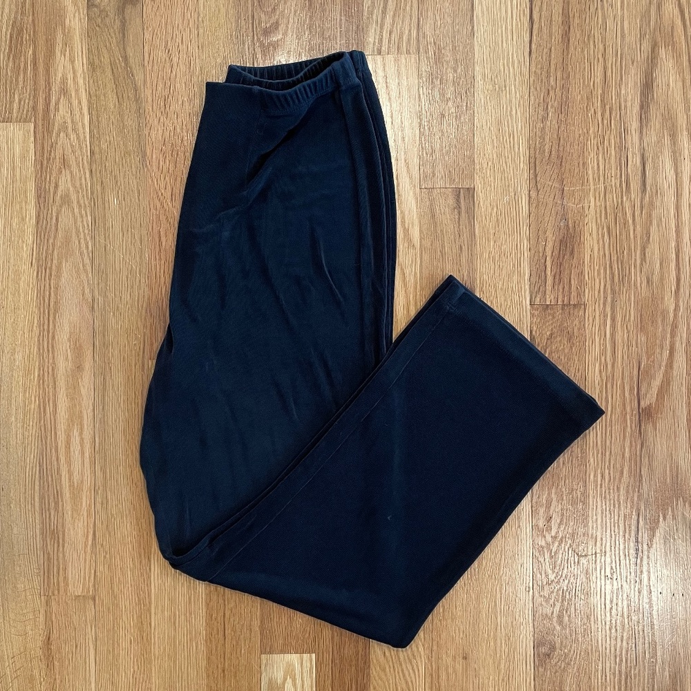 Chico's Travelers Wrinkle-Resistant Fabric Black Pants